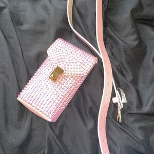 Pink Rhinestone Fanny Pack